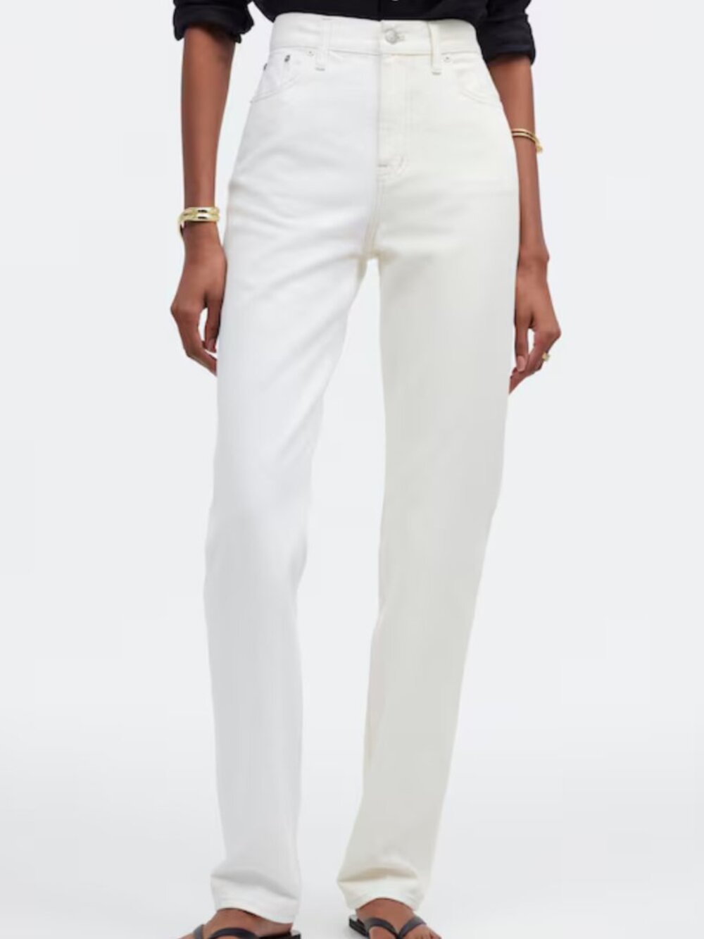Madwell 90s Straight Leg Jean White
